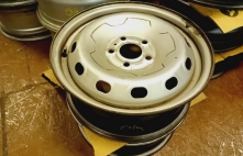 Renault, Opel, Nissan, Mitsubichi, Fiat, Dacia tērauda diski 