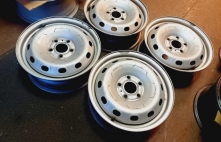 Renault, Opel, Nissan, Mitsubichi, Fiat, Dacia tērauda diski 